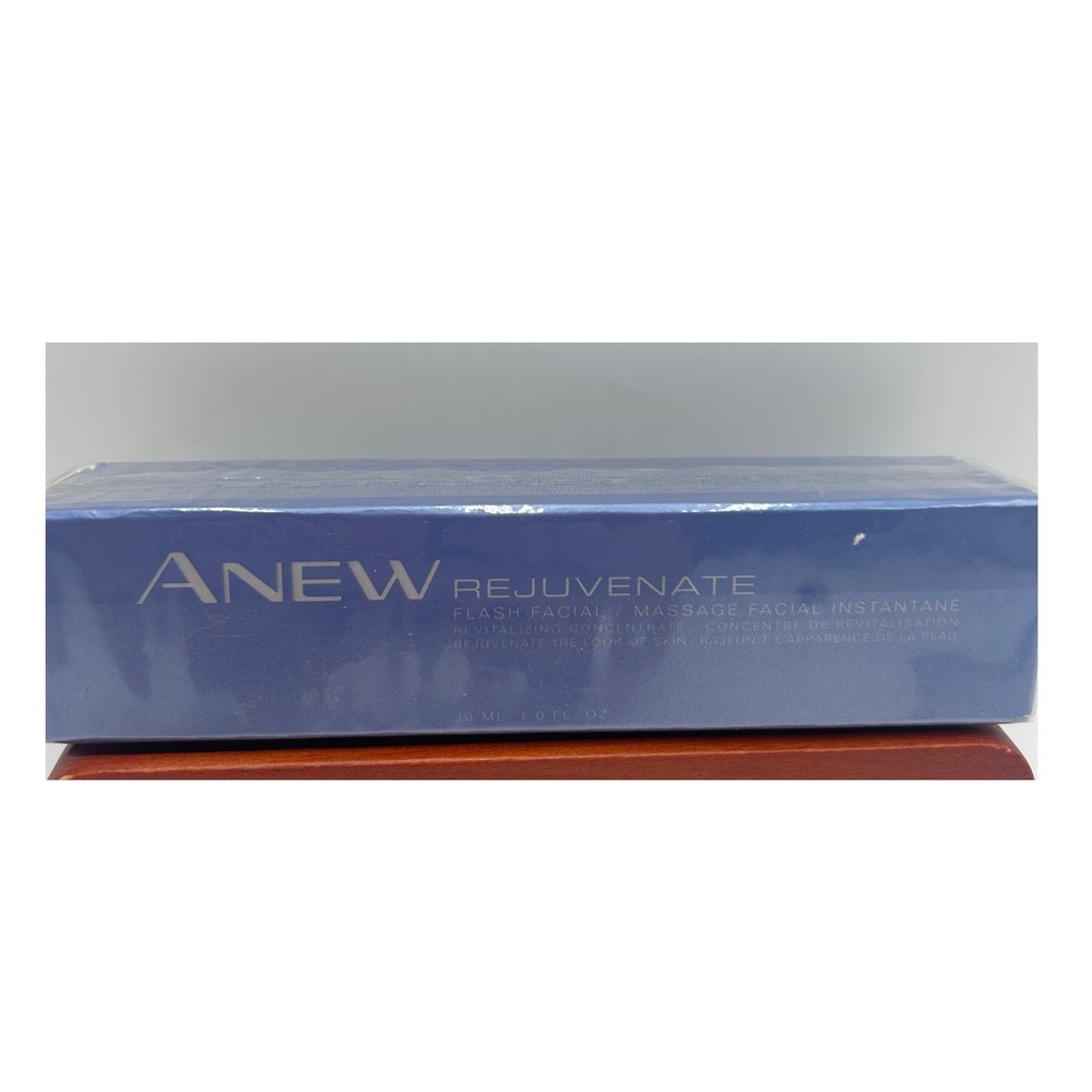 Avon Anew Rejuvenate Flash Facial Revitalizing Concentrate Serum 1oz New Sealed